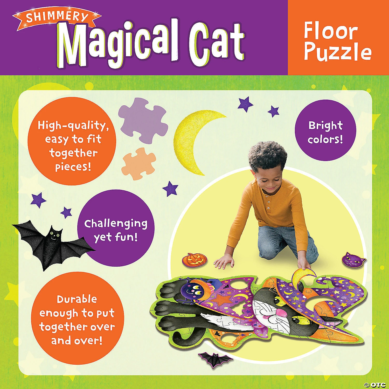 Magical Black Cat Floor Puzzle 2 Magical Black Cat Floor Puzzle - Image 2
