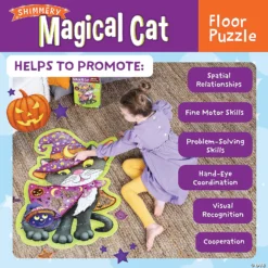 Magical Black Cat Floor Puzzle 7 Magical Black Cat Floor Puzzle -Children Toy Store magical black cat floor puzzle14118728 a02
