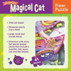 Magical Black Cat Floor Puzzle 8 Magical Black Cat Floor Puzzle -Children Toy Store magical black cat floor puzzle14118728 a03