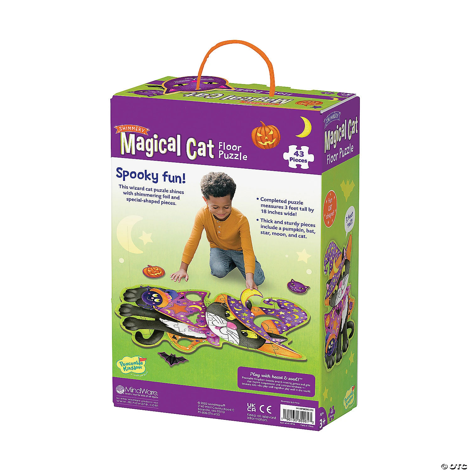 Magical Black Cat Floor Puzzle 5 Magical Black Cat Floor Puzzle - Image 5