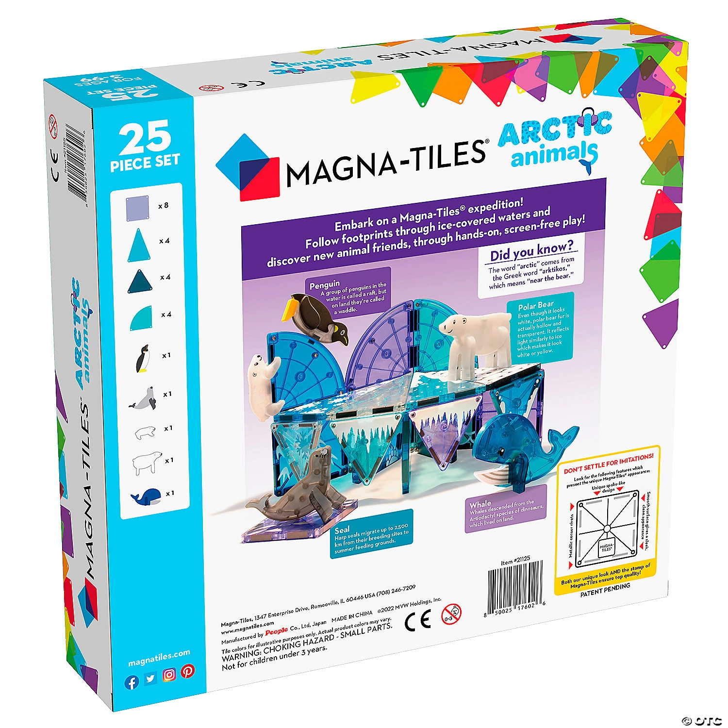 Magna-Tiles® Arctic Animals 25-Piece Set 5 Magna-Tiles® Arctic Animals 25-Piece Set - Image 5