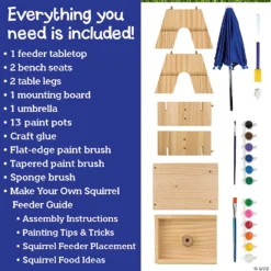 Make Your Own Squirrel Feeder -Children Toy Store make your own squirrel feeder14255781 a02