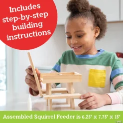 Make Your Own Squirrel Feeder -Children Toy Store make your own squirrel feeder14255781 a03