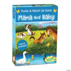 Mama & Baby Match Up Game & Puzzle