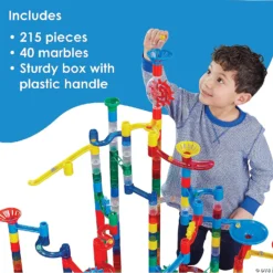 Mega Marble Run: 215-Piece Set 6 Mega Marble Run: 215-Piece Set -Children Toy Store mega marble run 215 piece set62092 a02