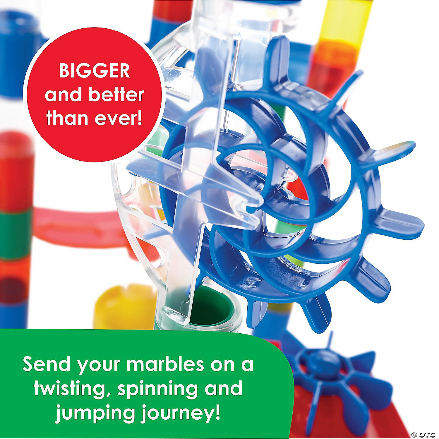 Mega Marble Run: 215-Piece Set 4 Mega Marble Run: 215-Piece Set - Image 4