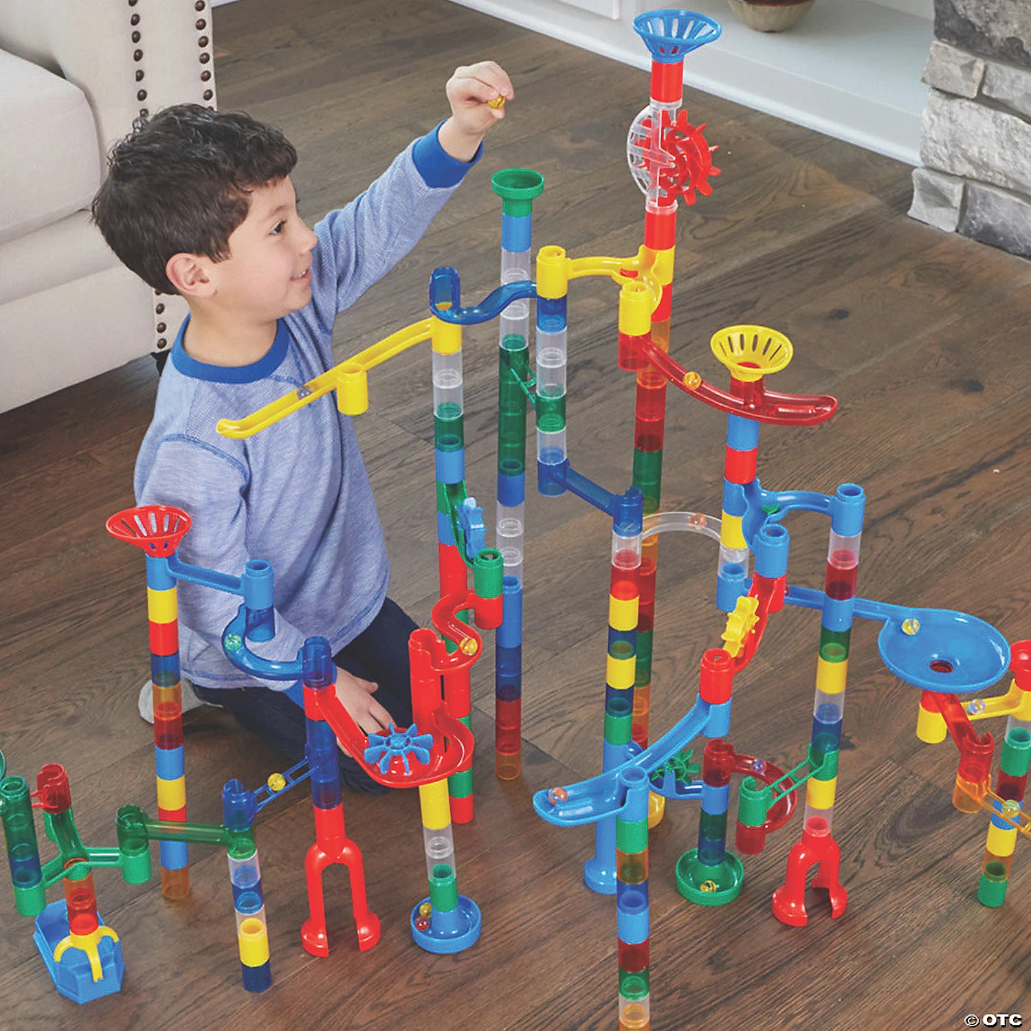 Mega Marble Run: 215-Piece Set 1 Mega Marble Run: 215-Piece Set