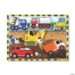 Melissa & Doug: Construction Chunky Jigsaw Puzzle