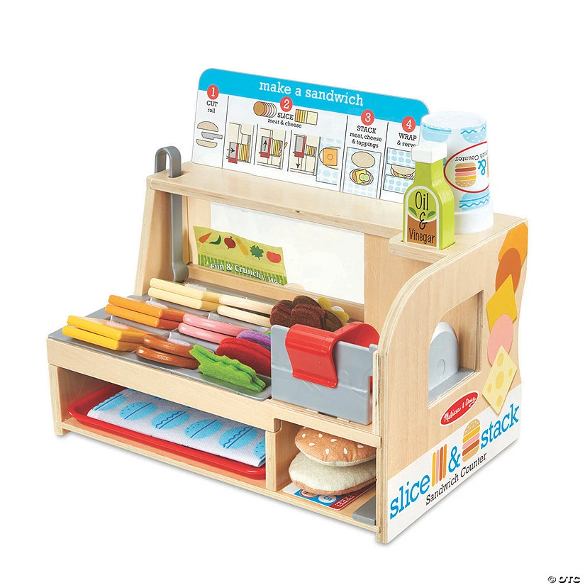 Melissa & Doug Slice & Stack Sandwich Counter 1 Melissa & Doug Slice & Stack Sandwich Counter