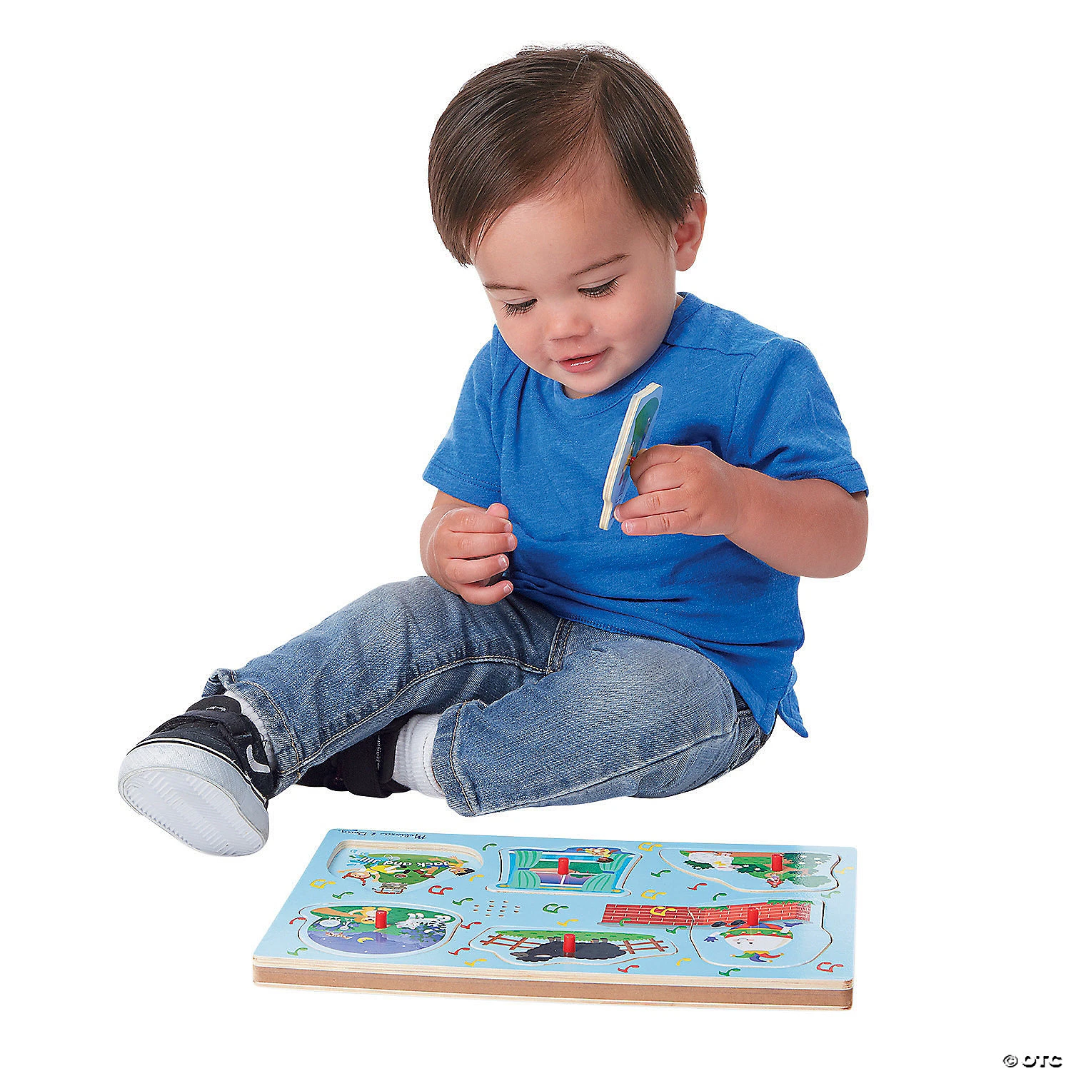 Melissa & Doug® Blue Sing-Along Nursery Rhymes Sound Puzzle 3 Melissa & Doug® Blue Sing-Along Nursery Rhymes Sound Puzzle - Image 3