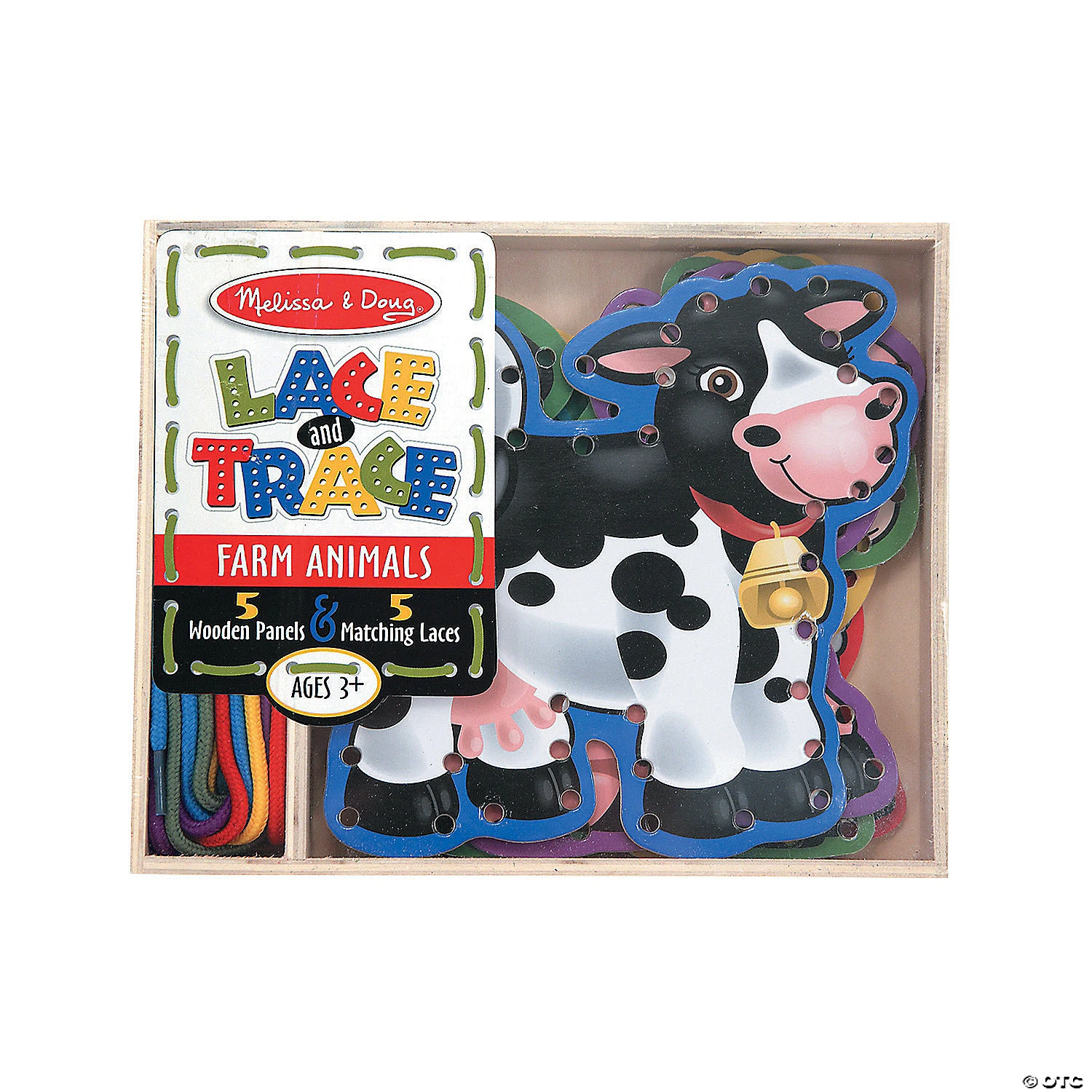Melissa & Doug® Lace & Trace Farm Animals 1 Melissa & Doug® Lace & Trace Farm Animals