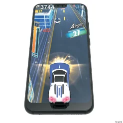 Mobile Arcade Virtual Racer: Purple/White