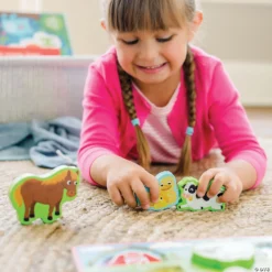 My First Wooden Puzzle: Farm Animals -Children Toy Store my first wooden puzzle farm animalspz59 a02