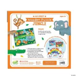 My First Wooden Puzzle: Jungle 7 My First Wooden Puzzle: Jungle -Children Toy Store my first wooden puzzle junglepz60 a05