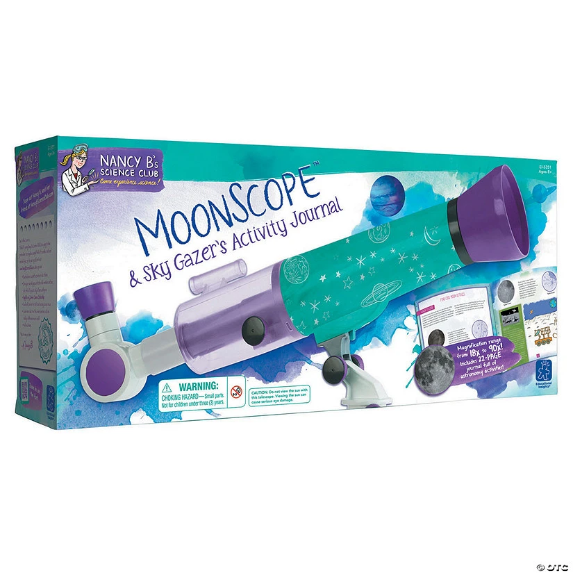 Nancy B’s Science Club® - MoonScope™ & Sky Gazer's Activity Journal 1 Nancy B’s Science Club® - MoonScope™ & Sky Gazer's Activity Journal