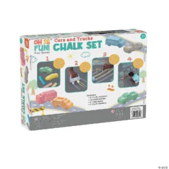 Oh So Fun! Cars And Trucks Chalk Set -Children Toy Store oh so fun cars and trucks chalk set14214206 a05