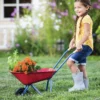Oh So Fun! Metal Wheelbarrow For Kids