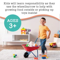 Oh So Fun! Metal Wheelbarrow For Kids 7 Oh So Fun! Metal Wheelbarrow For Kids -Children Toy Store oh so fun metal wheelbarrow for kids14243136 a02