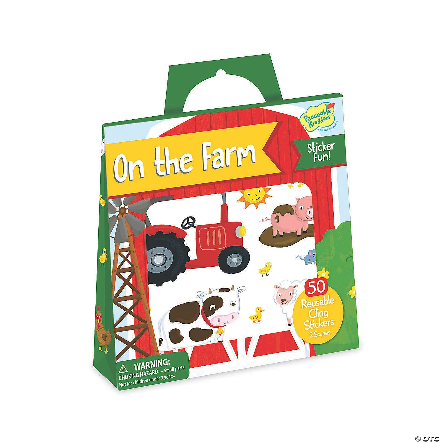 On The Farm Reusable Sticker Tote 1 On The Farm Reusable Sticker Tote