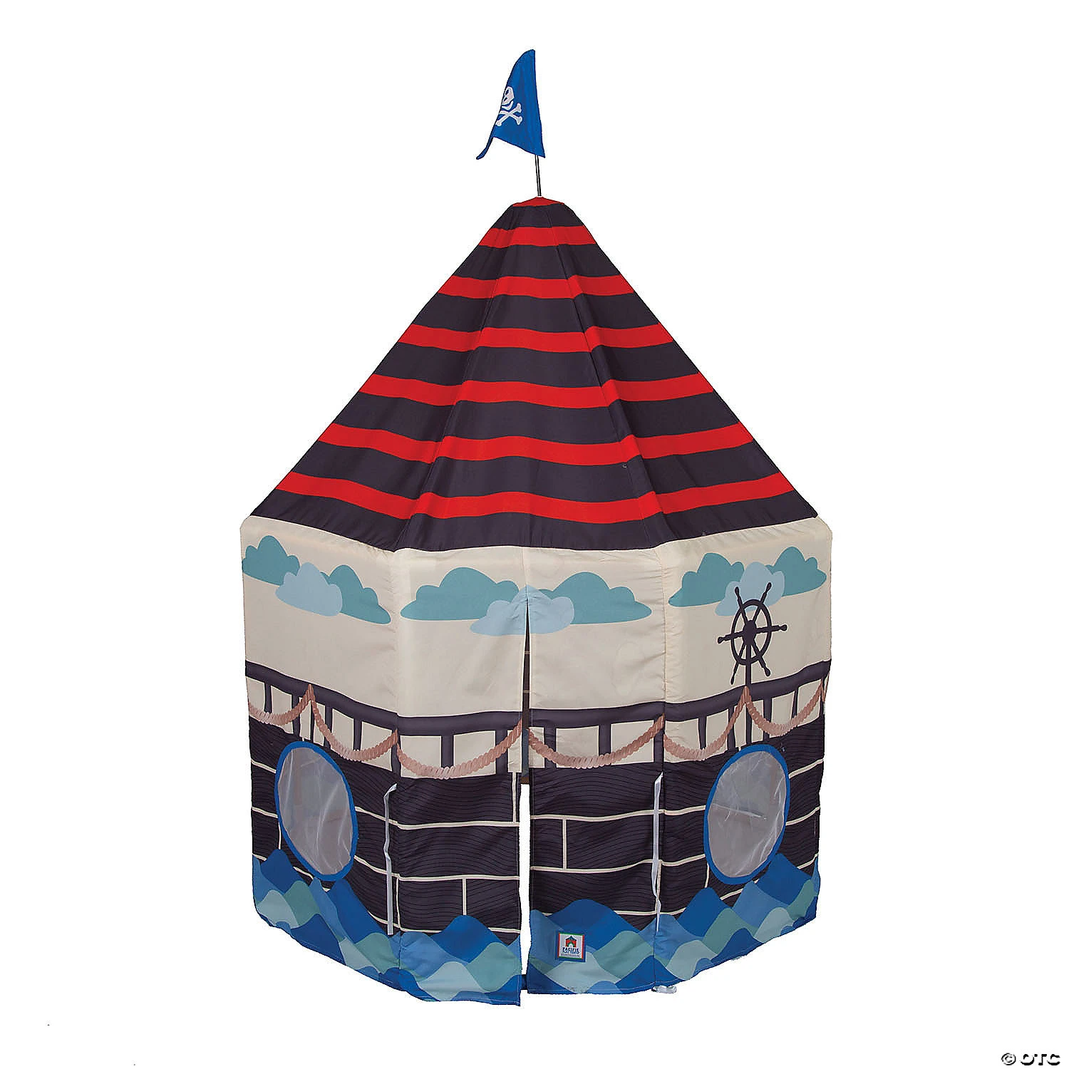 Pacific Play Tents: Pirate Pavilion With Flag 2 Pacific Play Tents: Pirate Pavilion With Flag - Image 2