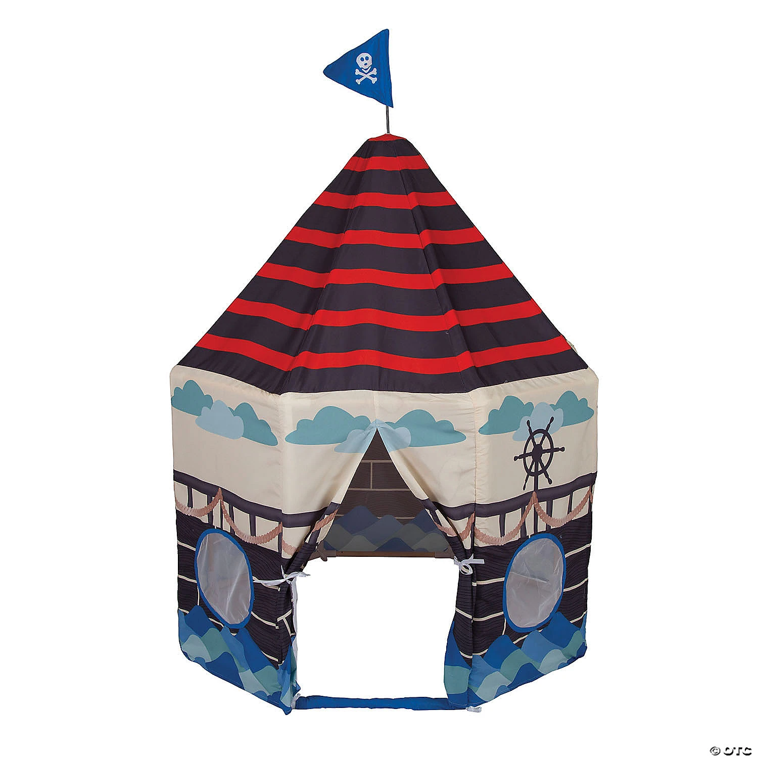 Pacific Play Tents: Pirate Pavilion With Flag 1 Pacific Play Tents: Pirate Pavilion With Flag