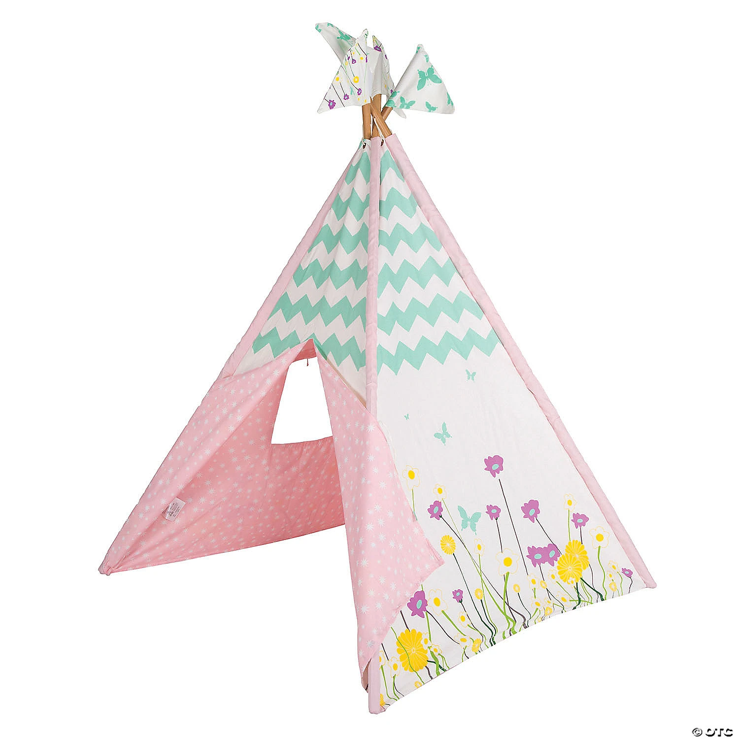 Pacific Play Tents: Wildflowers Cotton Canvas 1 Pacific Play Tents: Wildflowers Cotton Canvas
