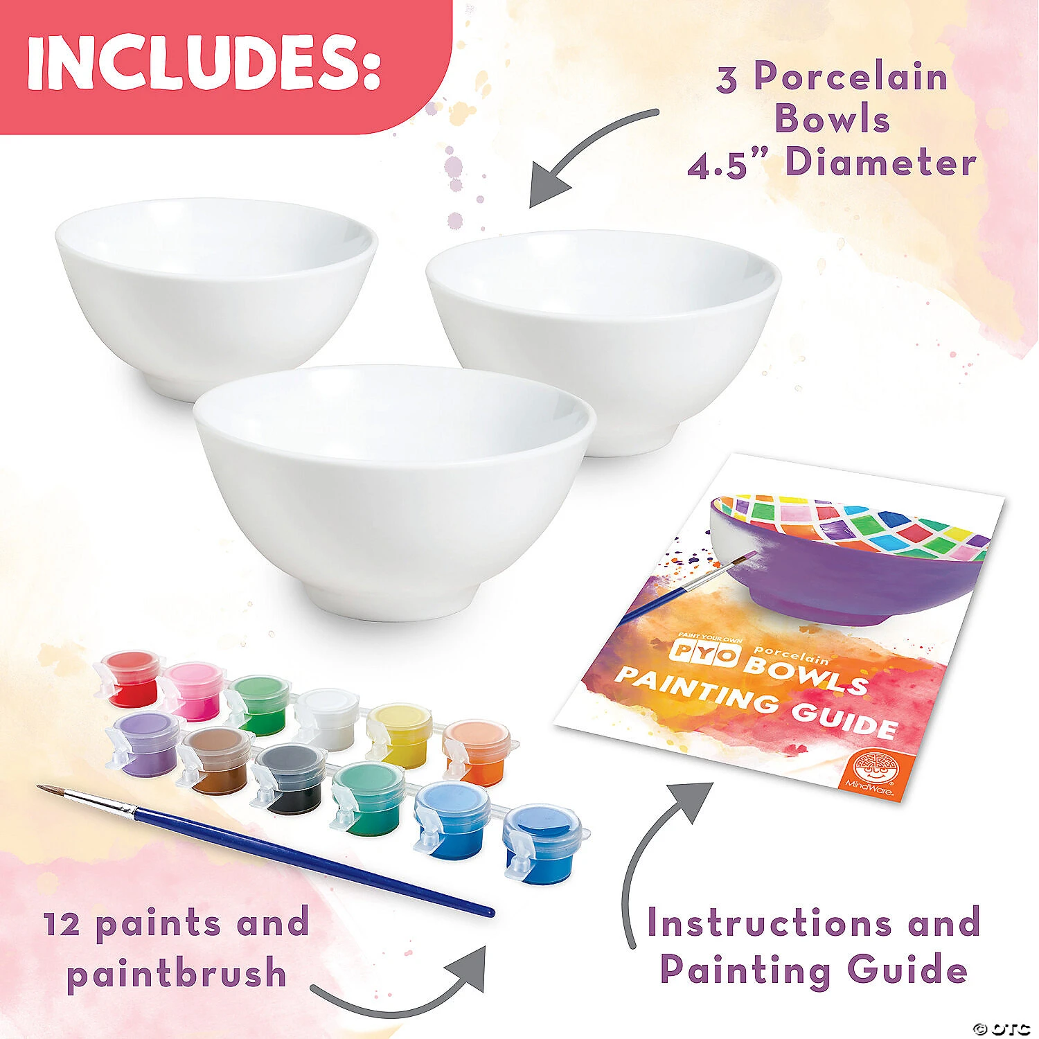 Paint Your Own Porcelain Bowls 3 Paint Your Own Porcelain Bowls - Image 3