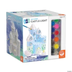 Paint Your Own Porcelain Castle Light