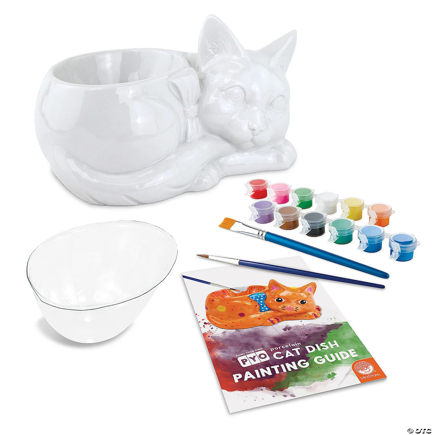 Paint Your Own Porcelain Cat Dish 4 Paint Your Own Porcelain Cat Dish - Image 4