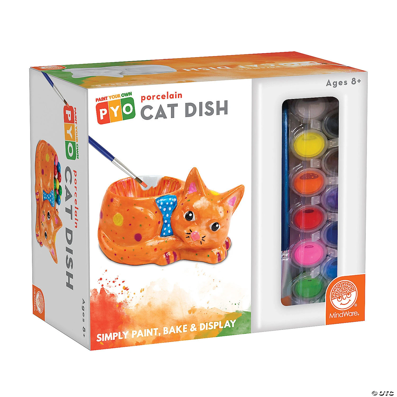 Paint Your Own Porcelain Cat Dish 1 Paint Your Own Porcelain Cat Dish