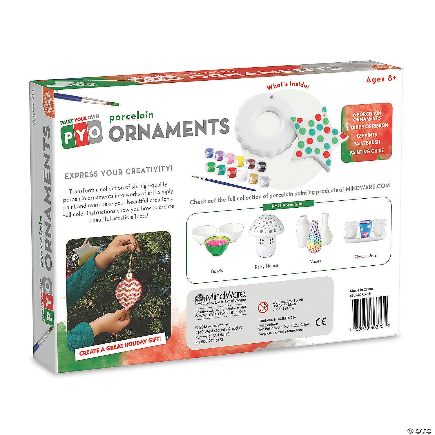 Paint Your Own Porcelain Christmas Ornaments 2 Paint Your Own Porcelain Christmas Ornaments - Image 2