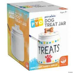 Paint Your Own Porcelain: Dog Treat Jar