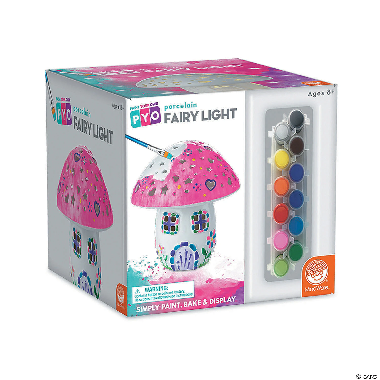 Paint Your Own Porcelain Fairy Light 1 Paint Your Own Porcelain Fairy Light