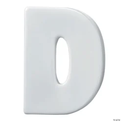 Paint Your Own Porcelain Letter D