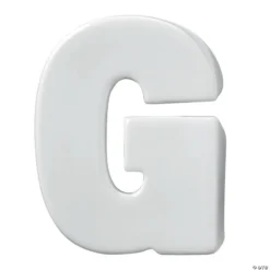 Paint Your Own Porcelain Letter G