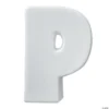 Paint Your Own Porcelain Letter P