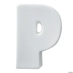 Paint Your Own Porcelain Letter P