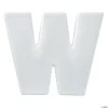 Paint Your Own Porcelain Letter W