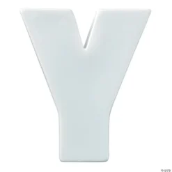 Paint Your Own Porcelain Letter Y