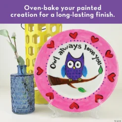 Paint Your Own Porcelain: Plates 8 Paint Your Own Porcelain: Plates -Children Toy Store paint your own porcelain plates68430 a03