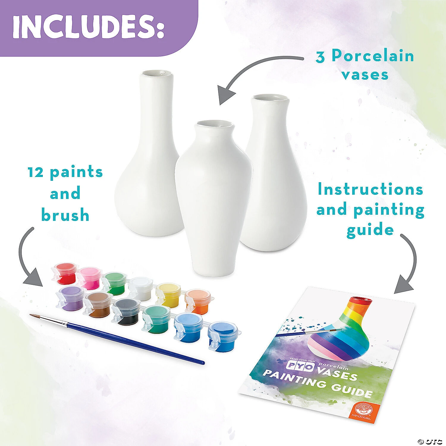 Paint Your Own Porcelain Vases 2 Paint Your Own Porcelain Vases - Image 2