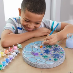 Paint Your Own Stepping Stone: Moon And Stars -Children Toy Store paint your own stepping stone moon and stars13947327 a03