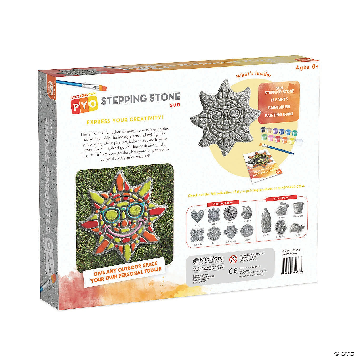 Paint Your Own Stepping Stone: Sun 5 Paint Your Own Stepping Stone: Sun - Image 5