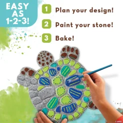 Paint Your Own Stepping Stone: Turtle -Children Toy Store paint your own stepping stone turtle68537 a05