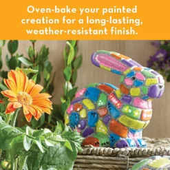 Paint Your Own Stone: Mosaic Bunny 8 Paint Your Own Stone: Mosaic Bunny -Children Toy Store paint your own stone mosaic bunny13788394 a03