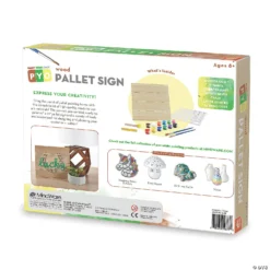 Paint Your Own Wood Pallet Sign -Children Toy Store paint your own wood pallet sign13730172 a05