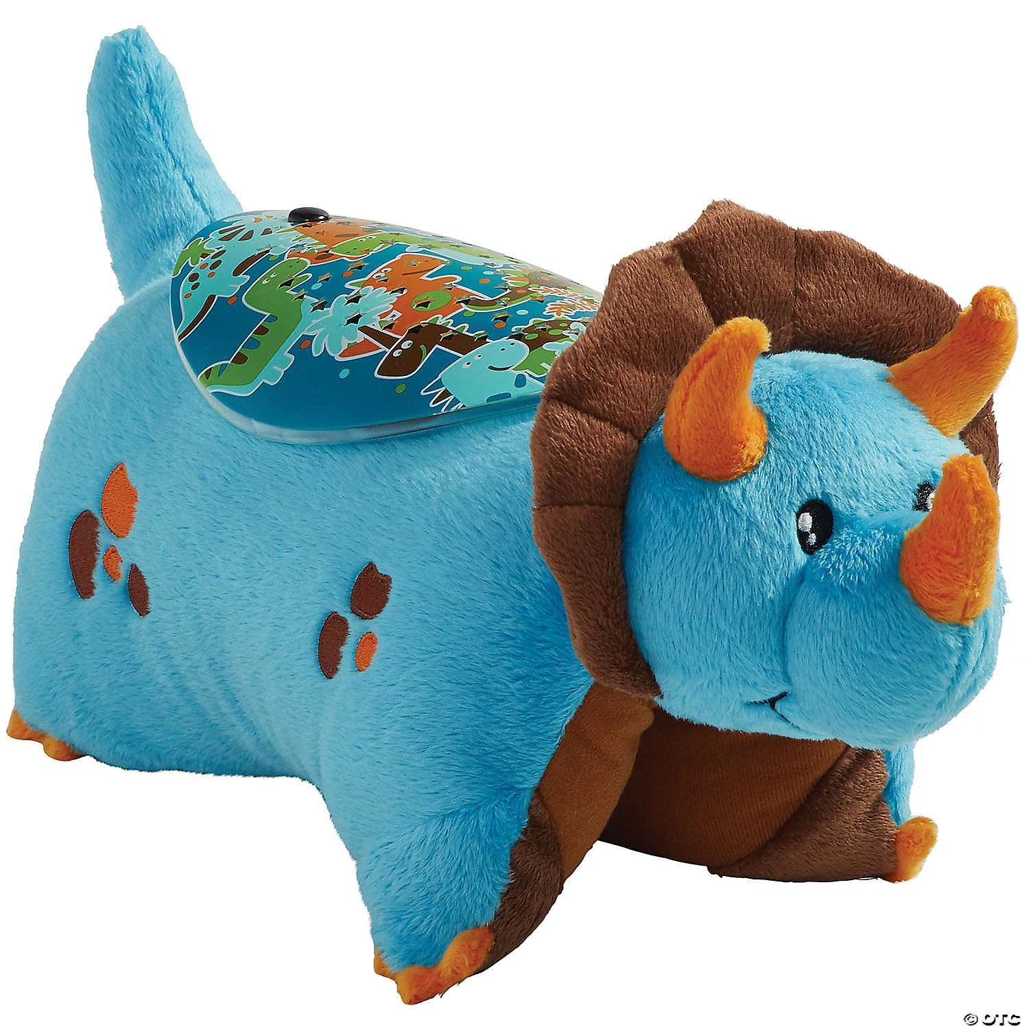 Pillow Pet - Blue Dinosaur Sleeptime Lite 2 Pillow Pet - Blue Dinosaur Sleeptime Lite - Image 2