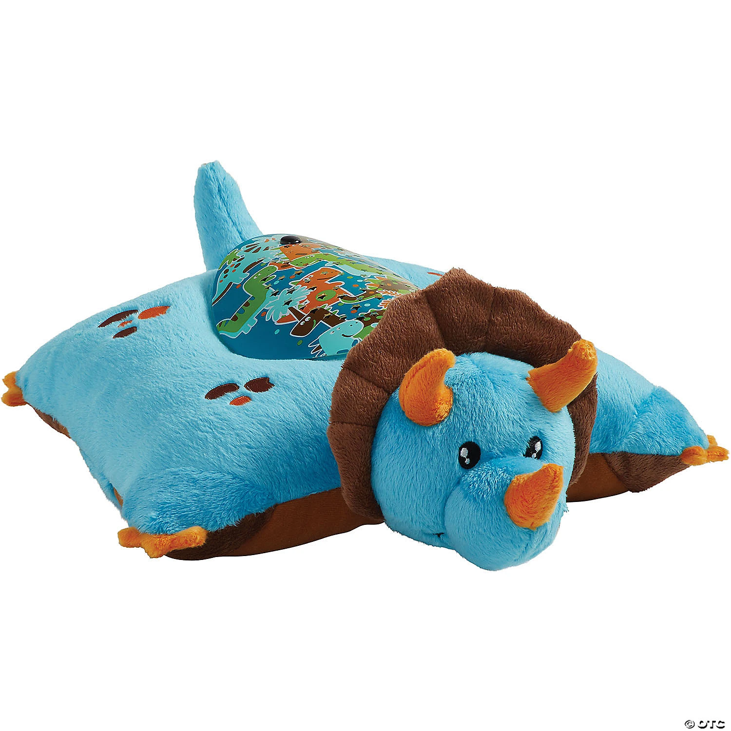Pillow Pet - Blue Dinosaur Sleeptime Lite 3 Pillow Pet - Blue Dinosaur Sleeptime Lite - Image 3