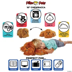 Pillow Pet - Chewbacca Star Wars -Children Toy Store pillow pet chewbacca star wars14166832 a03