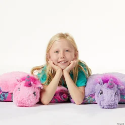 Pillow Pet - Colorful Pink Unicorn -Children Toy Store pillow pet colorful pink unicorn14166803 a03